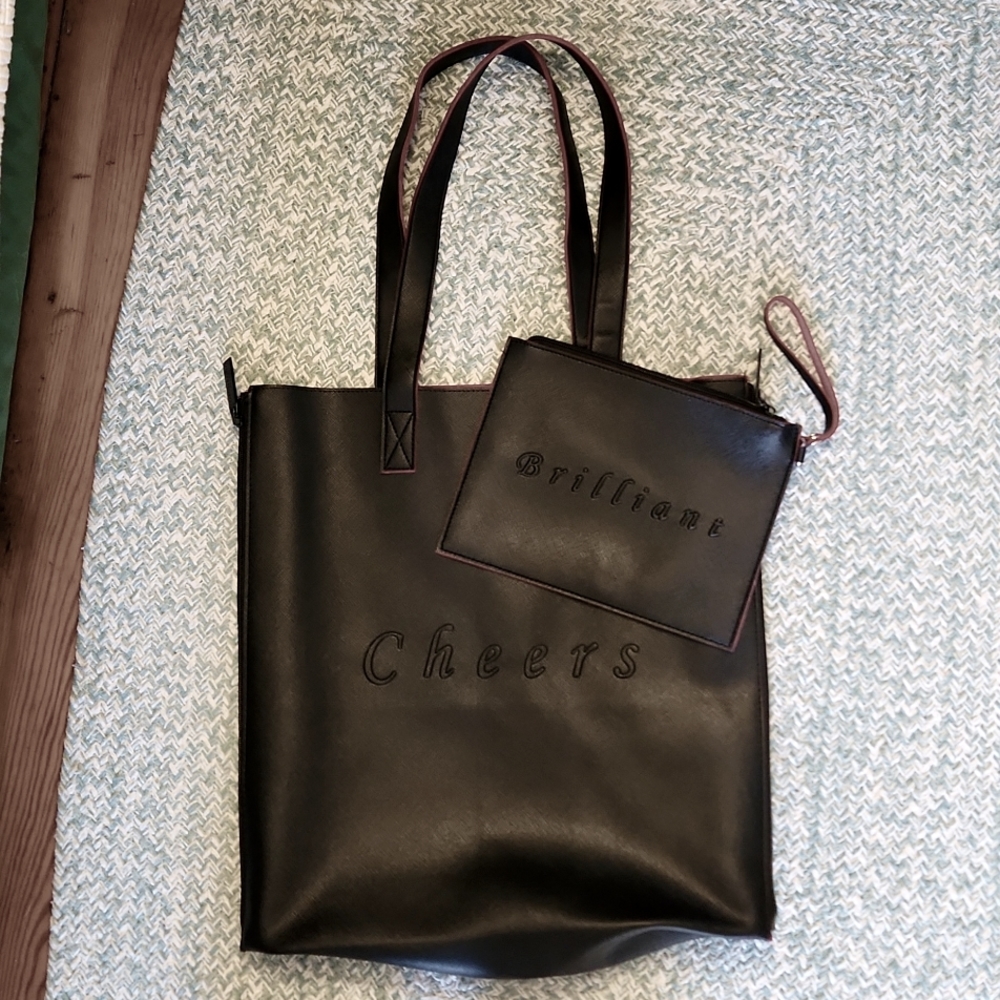 Crabtree & Evelyn bag/purse with clutch